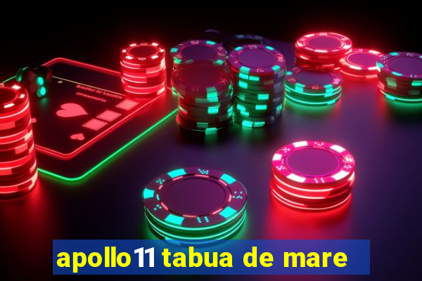 apollo11 tabua de mare